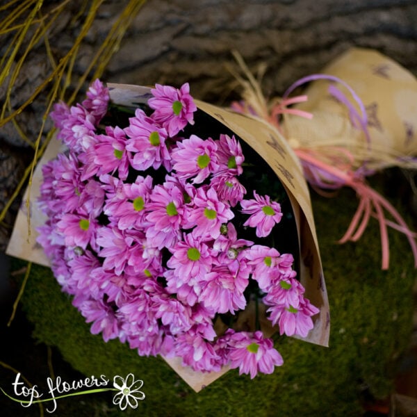 Bouquet of Chrysanthemums | Pink