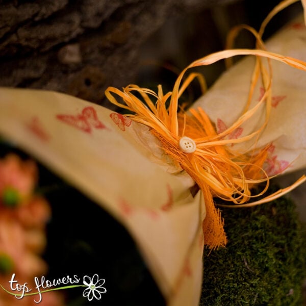 Bouquet of Chrysanthemums | Orange