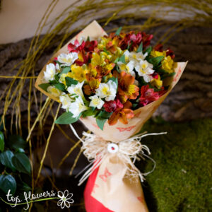 Bouquet from alstroemeria | Mix