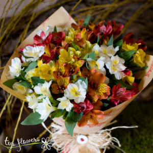 Bouquet from alstroemeria | Mix