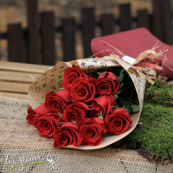 Класически букет | Червени рози