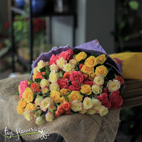 Classic bouquet | Mini roses