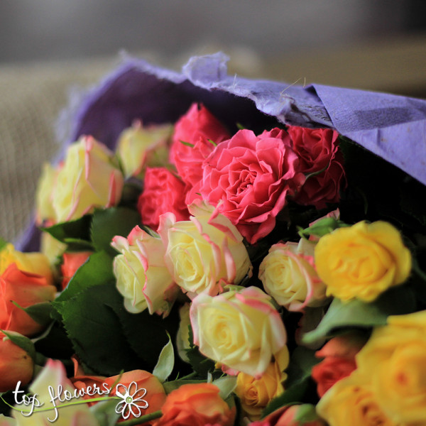 Classic bouquet | Mini roses