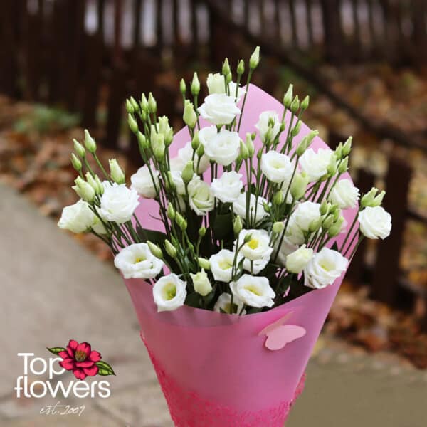 Bouquet of Lisianthus | White