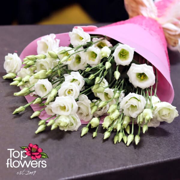 Bouquet of Lisianthus | White