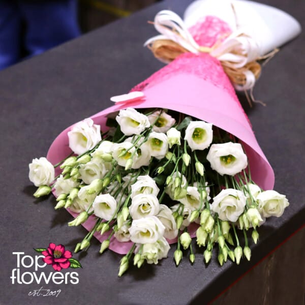 Bouquet of Lisianthus | White