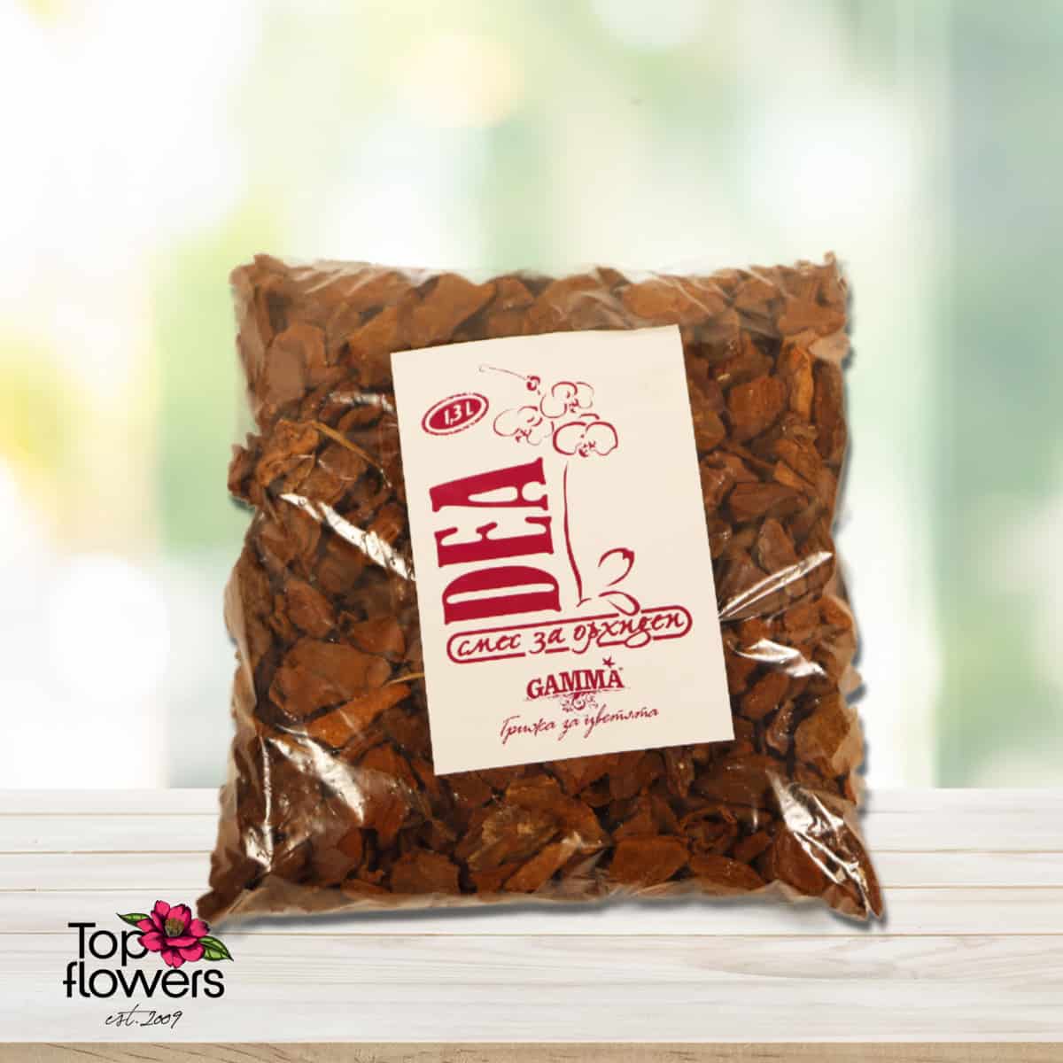 Soil for orchids (tree bark)