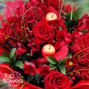 Fiery red | Boquet