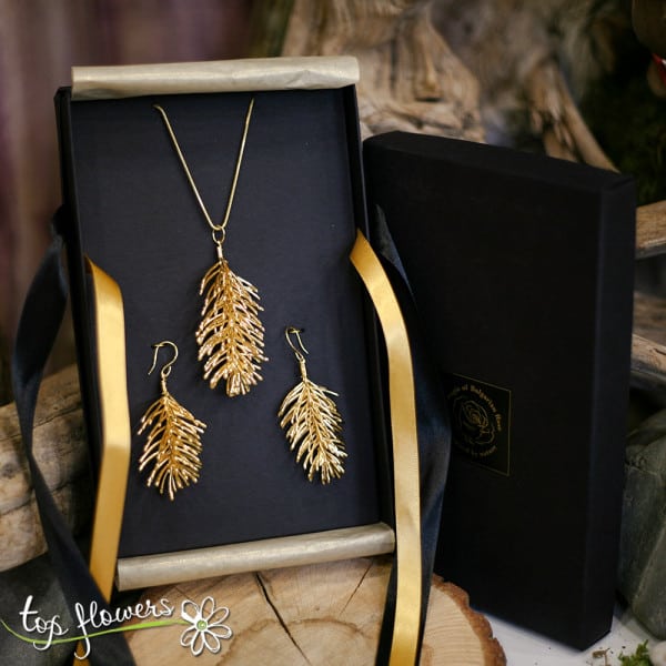 Set "Fir branches" | GOLD