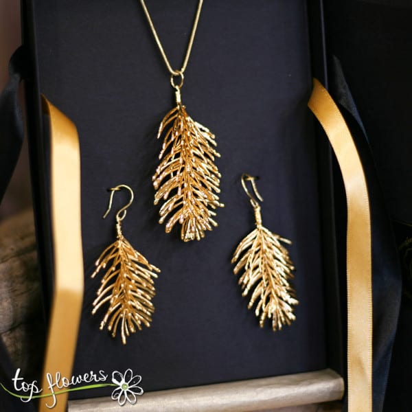 Set "Fir branches" | GOLD