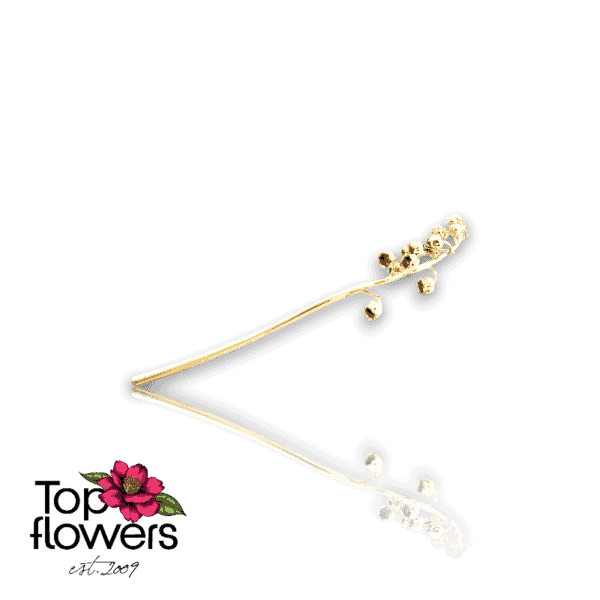 Lily of the Valley | Gold-plated hair pin
