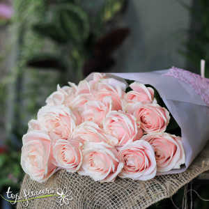 Classic bouquet | Pink roses