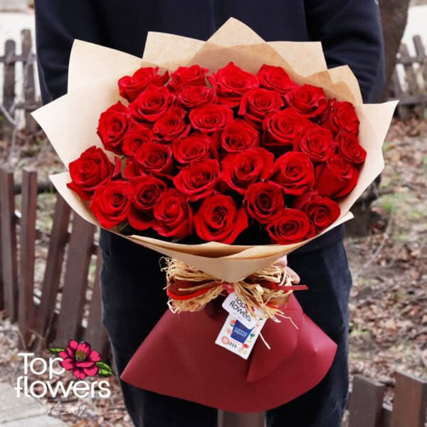 31 red roses | Bouquet