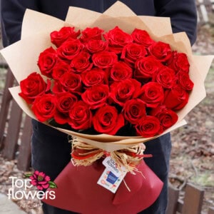 31 червени рози | Букет