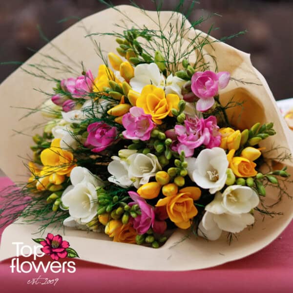 Classic bouquet | Freesias