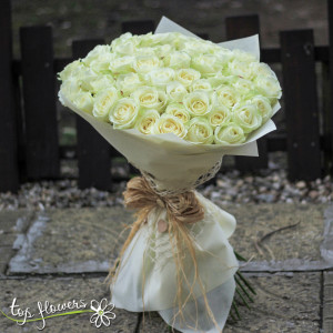 Bouquet 51 White Roses