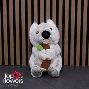 Koala with bamboo | 24 cm.