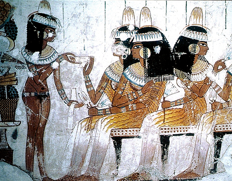 marriage ancient egypt scene