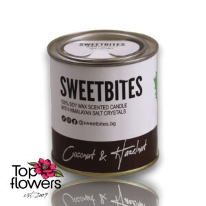 SweetBites Soy Candle | Coconut and Hazelnut