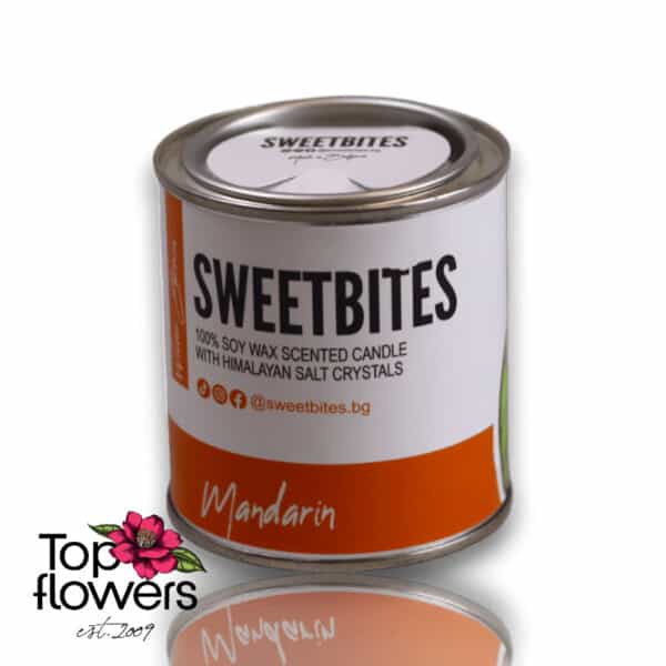 Соева Ароматна Свещ sweetbites | Мандарина