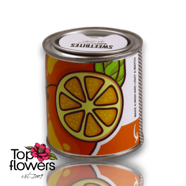 SweetBites Soy Candle | Tangerine