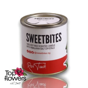 Соева Ароматна Свещ sweetbites | Роза