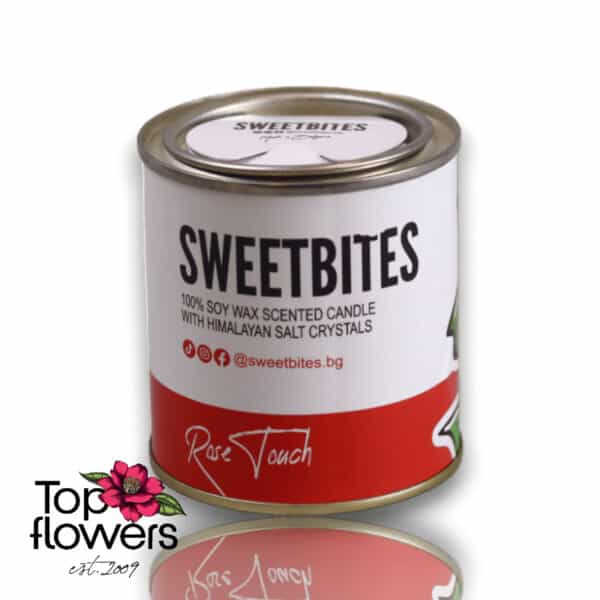SweetBites Soy Candle | Rose