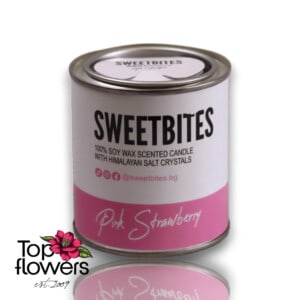 SweetBites Soy Candle | Strawberry