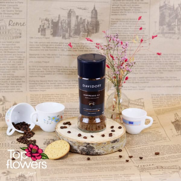 Coffee | Davidoff soluble 100 g. Espresso 57 | Dark and Chocolatey