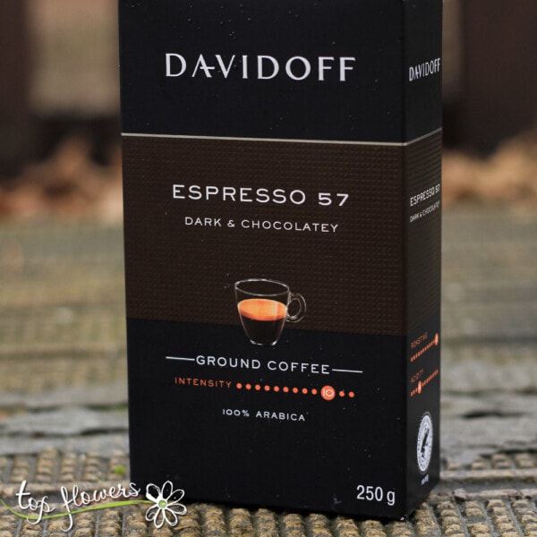 Coffee | Davidoff ground 250 g. Espresso 57 | Dark and Chocolatey