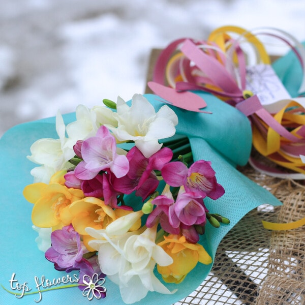 Classic bouquet | Freesias
