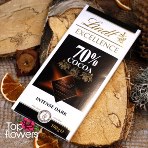 Lindt Excellence 70% chocolate 100 g – dark chocolate in elegant packaging