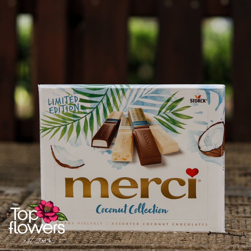 Кутия бонбони merci limited edition | 250 гр.
