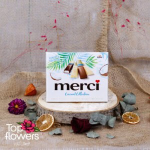 Кутия бонбони merci limited edition coconut | 250 гр.