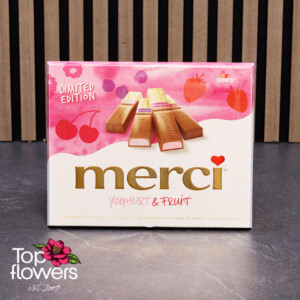 Кутия бонбони merci limited edition yoghurt | 250 гр.