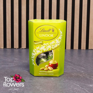 Кутия бонбони lindor cornet Шам Фъстък | 200гр.