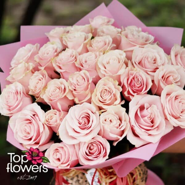 31 pink roses | Bouquet