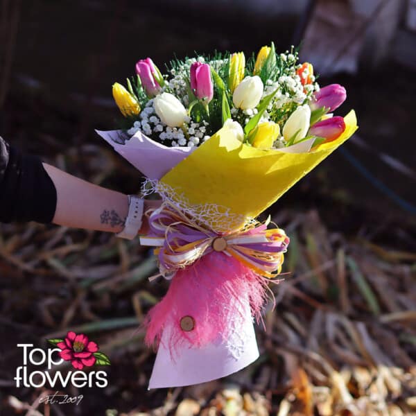 Spring Sparkle with Tulips | Bouquet