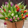 51 tulips in a bag | Bouquet - Image 5