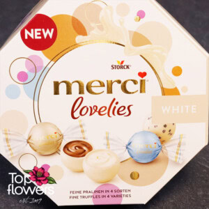 Merci Lovelies White Chocolate Bars | 185 gr. Merci Lovelies White Chocolate Bars | 185 gr.