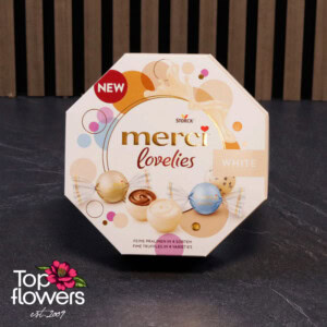 Merci Lovelies White Chocolate Bars | 185 gr. Merci Lovelies White Chocolate Bars | 185 gr.