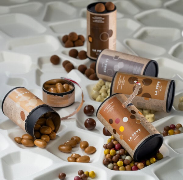 Hazelnuts, Milk Chocolate and Waffles Dragees | La Feve 200 gr. - Image 5