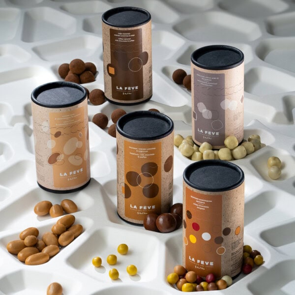 Hazelnuts, Milk Chocolate and Waffles Dragees | La Feve 200 gr. - Image 4