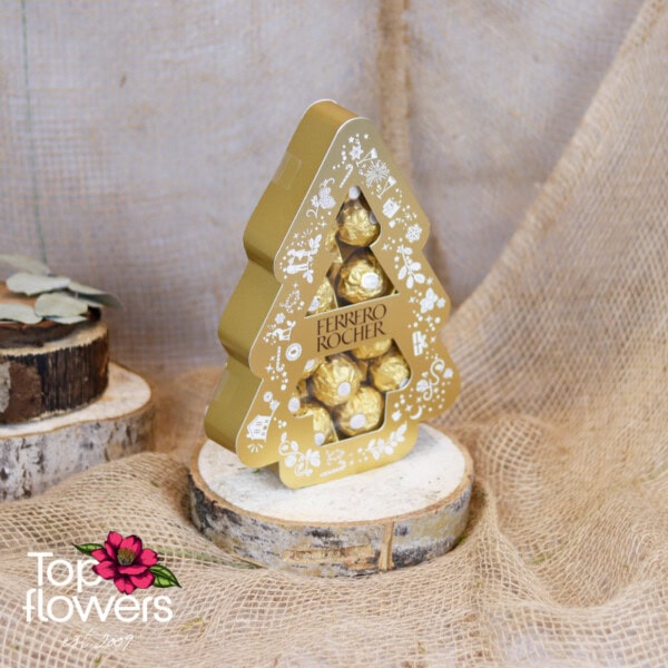 Chocolates in christmas tree | Ferrero Rocher 150 g. - Image 3