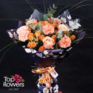 Madeline bouquet by Top-Flowers – a symbol of tenderness and refined taste