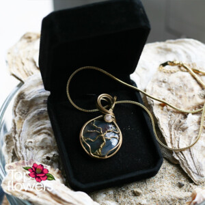 Moss Agate Necklace | Handmade