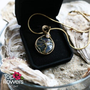 Moss Agate Necklace | Handmade