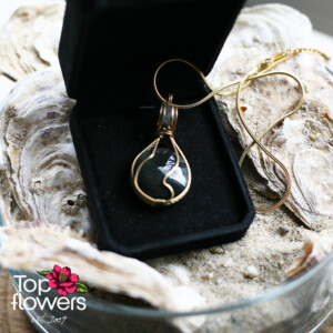 Колие с Обсидиан | Ръчно изработено