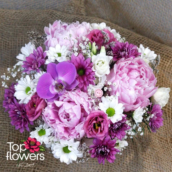 Peony | Floral Arrangement - Image 4