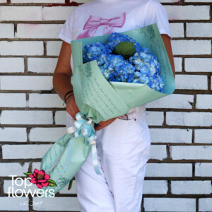 Classic Hydrangea Bouquet | Blue Magic
